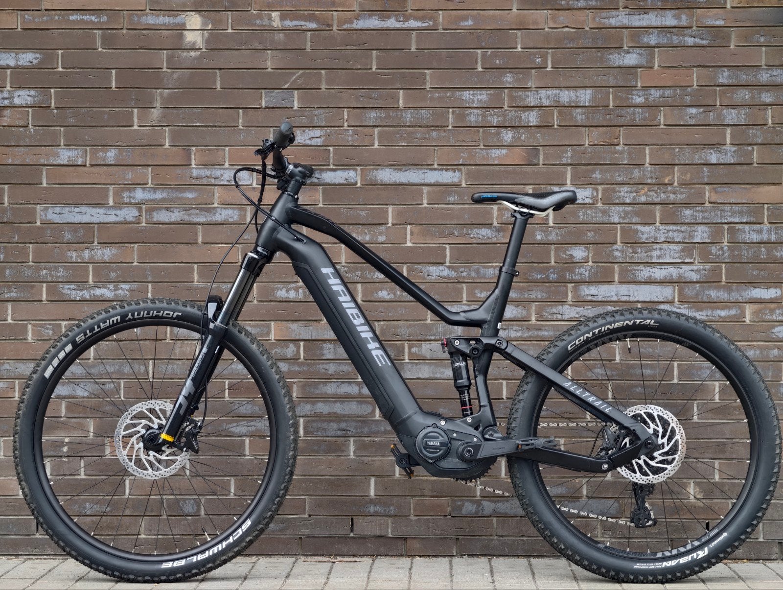 Velo électrique full suspension haibike 260km total, Ophalen