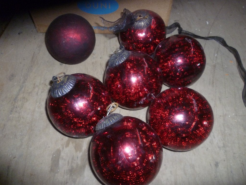 ZWAARE KERSTBALLEN, Antiek en Kunst, Ophalen