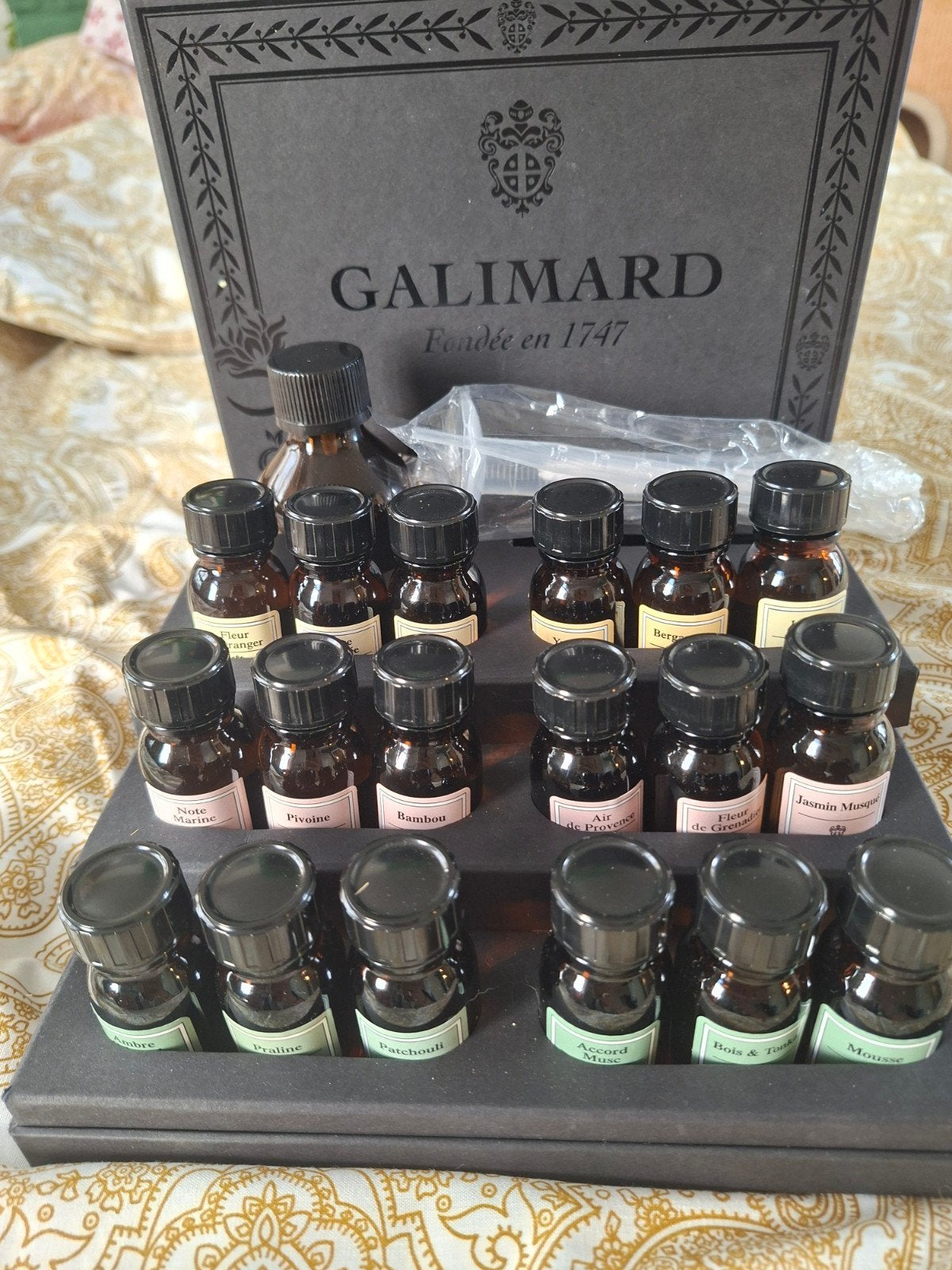 Galimard “Coffret Élève Parfumeur”. Parfume gift box, Enlèvement, Comme neuf