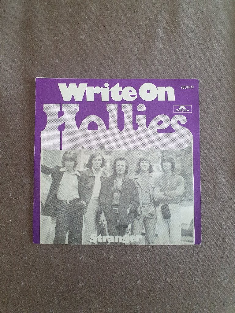 S - The Hollies – Write On - 1975, Cd's en Dvd's, 7 inch, Ophalen of Verzenden, Zo goed als nieuw, EP