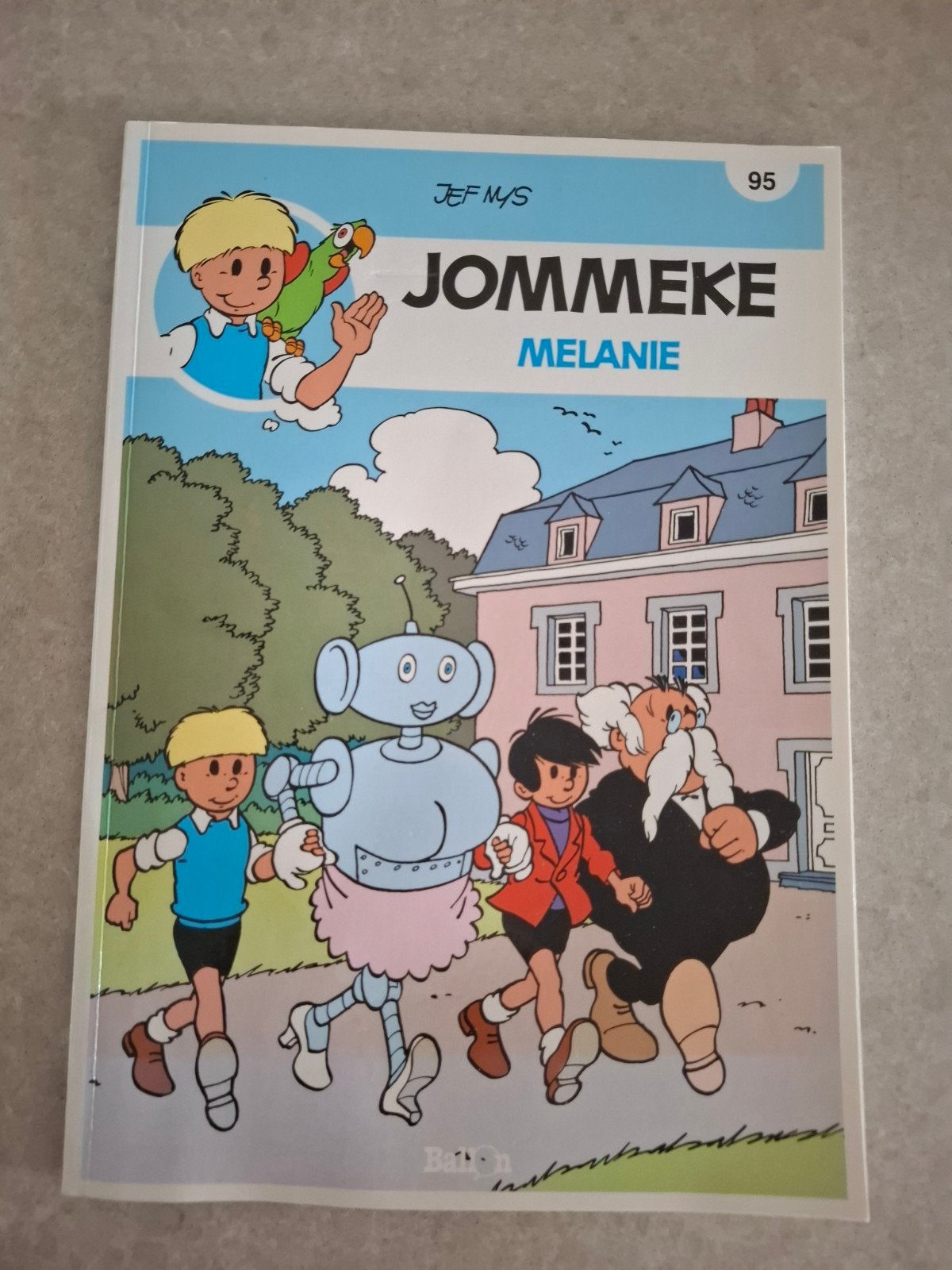Jommeke 'Melanie', Boeken, Stripverhalen, Gelezen, Eén stripboek, Jef Nys., Ophalen of Verzenden