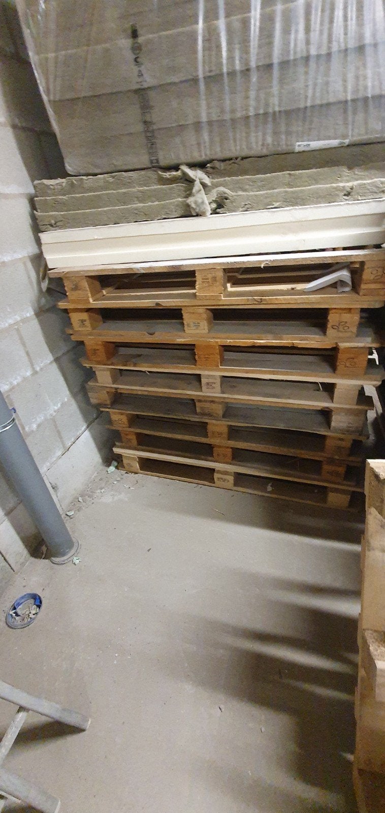 Gratis Houten Paletten, Ophalen