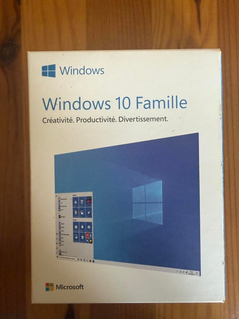 Windows 10 Famille, Enlèvement, Utilisé