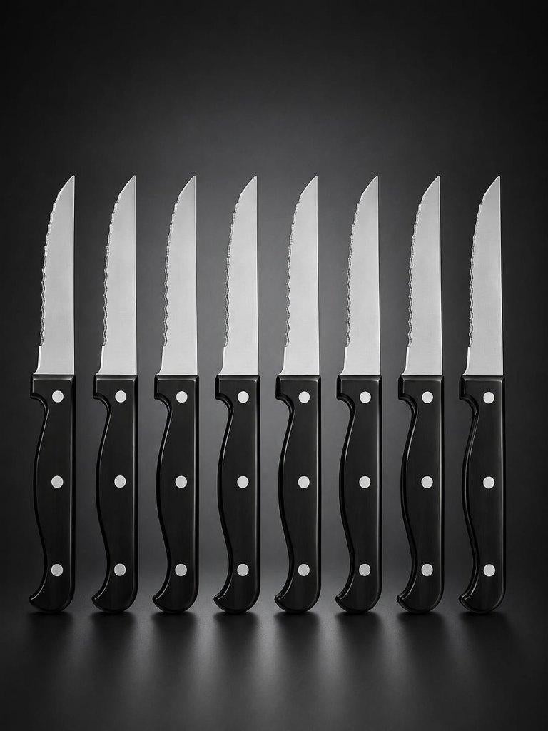 Acht messen van het Snitta-model van Ikea, Huis en Inrichting, Ophalen, Zo goed als nieuw, Los bestek, Inox of Chroom