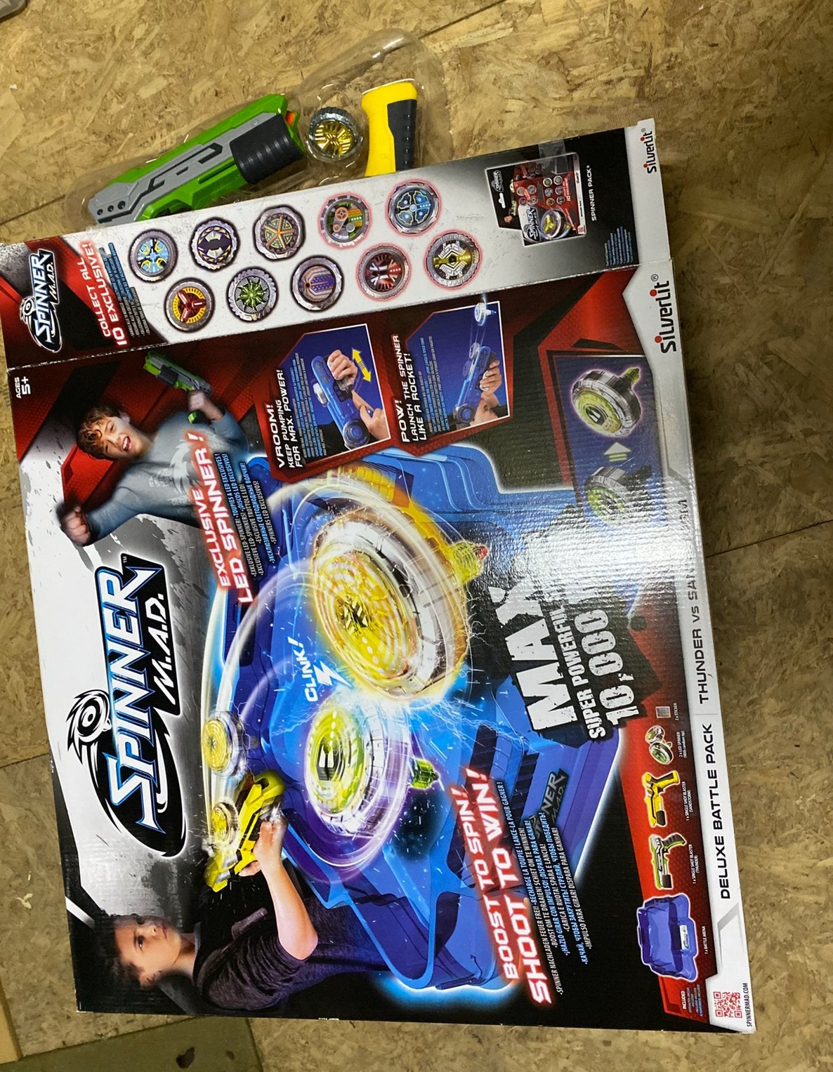 Spinner MAD, Ophalen, Zo goed als nieuw