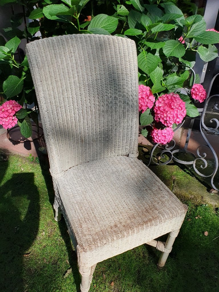 Vintage Vincent shepperd stoelen, Ophalen, Gebruikt, Rotan, Stapelbaar