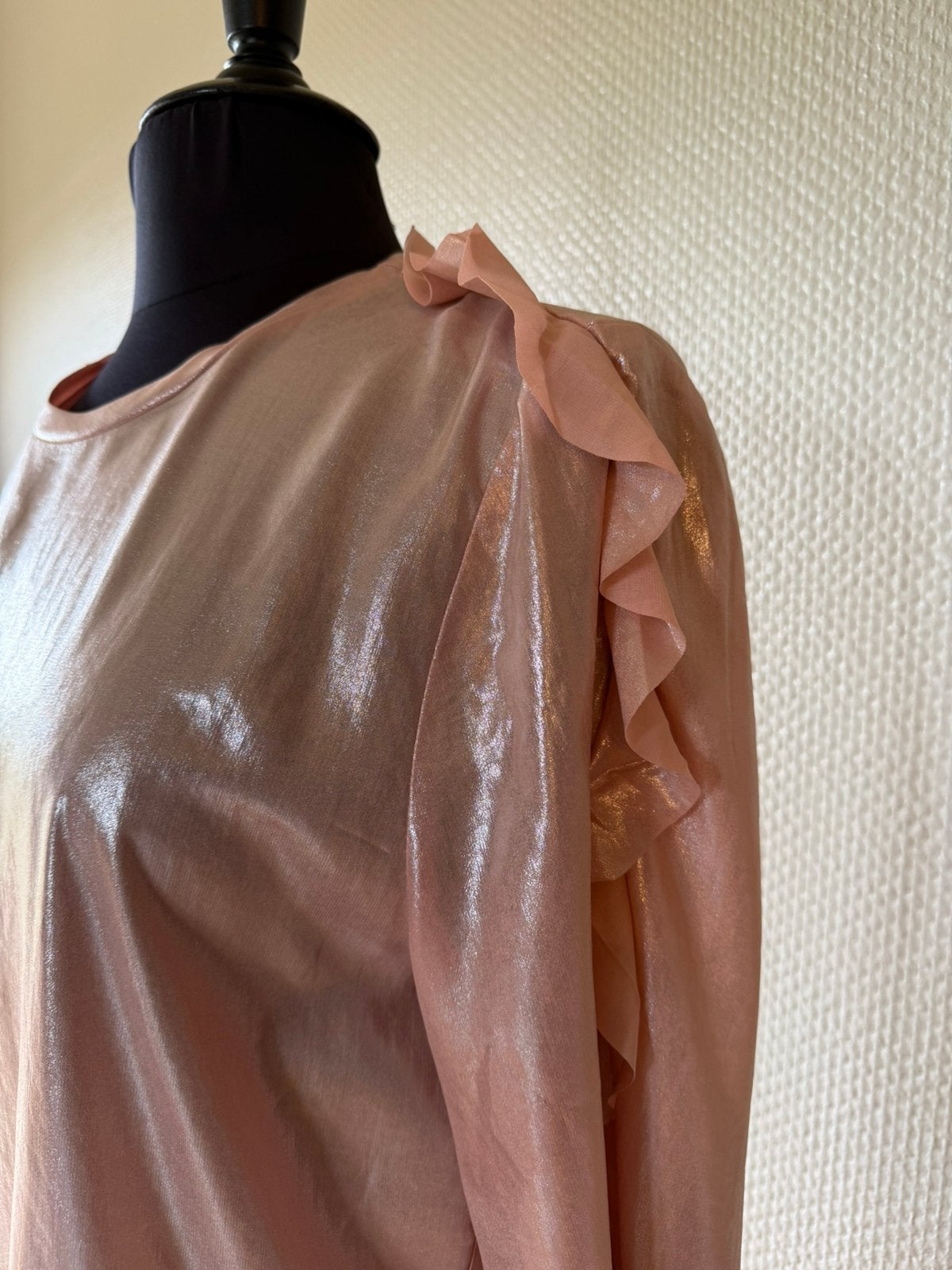 PINKO Made in Italy Shimmer Blouse M/ L, Kleding | Dames, Verzenden, Zo goed als nieuw