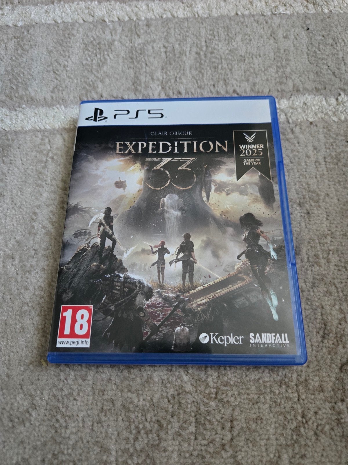 Clair obscur expedition 33 ps5/ps5 pro comme neuf, Enlèvement ou Envoi, 1 joueur, Comme neuf, Un ordinateur