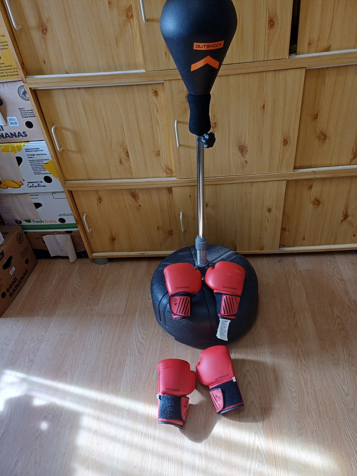 boksbal, Enlèvement, Punching-ball