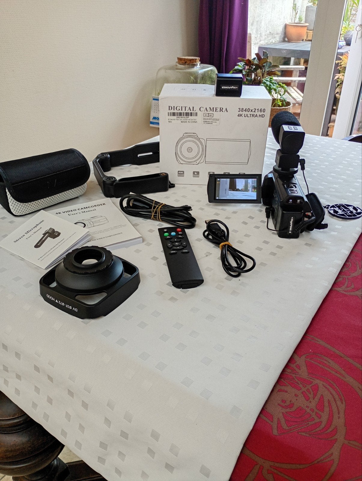 4K video camcorder, Ophalen of Verzenden