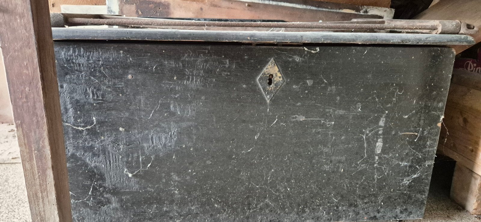 3 oude houten kisten, Huis en Inrichting, Woonaccessoires | Kisten, Ophalen, Gebruikt