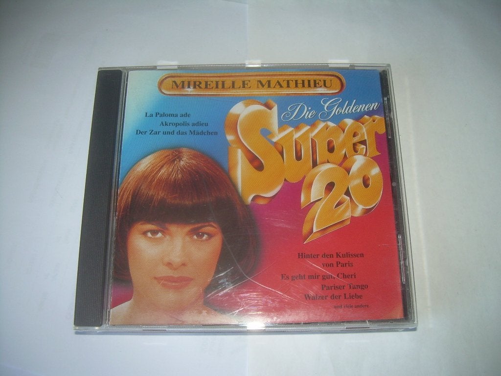 CD - MIREILLE MATHIEU - 20 SUPER HITS, Comprend un boîtier, Enlèvement ou Envoi, Pop, Comme neuf