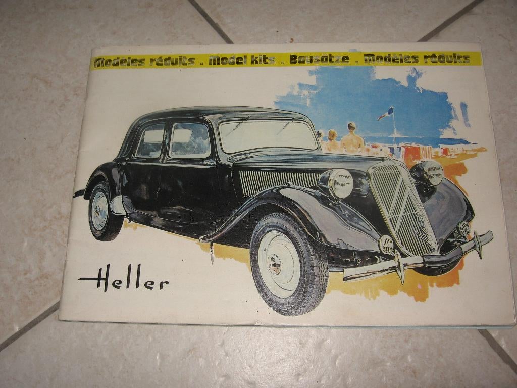 Ancien catalogue de modèles réduits Heller, Enlèvement ou Envoi, Autres types