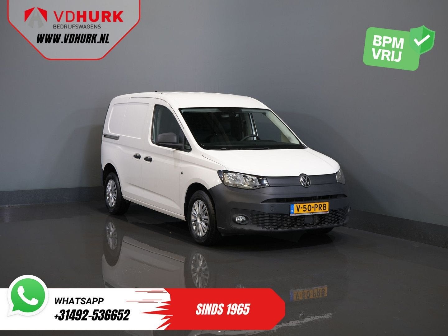Volkswagen Caddy Cargo 2.0 TDI 100 pk Omvormer/ Sortimo/ Cru, Autos, Camionnettes & Utilitaires, Achat, Entreprise, Boîte manuelle