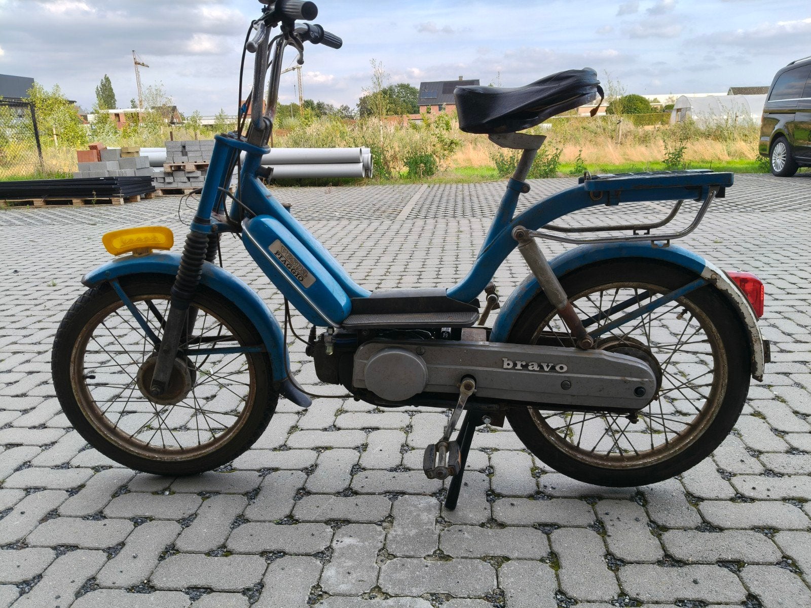 Vespa Bravo 50cc – originele staat – restauratieproject, Enlèvement, Classe A (25 km/h), 50 cm³