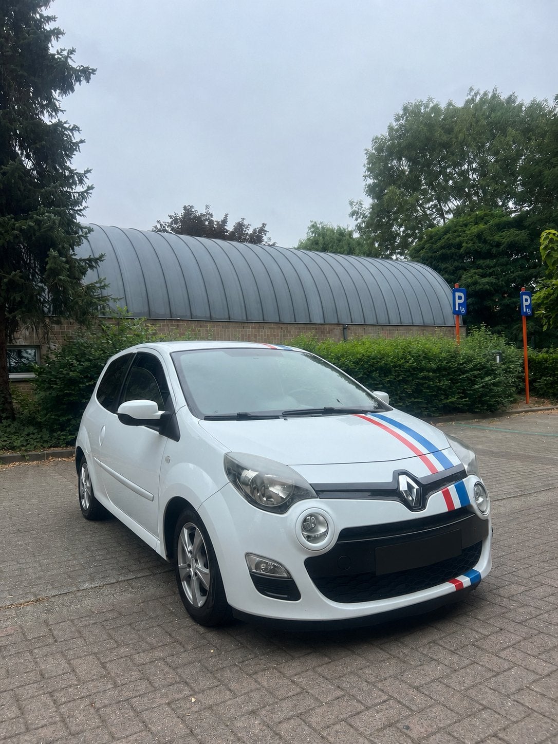RENAULT TWINGO | 2012 | AIRCO | EURO5 |MET KEURING VVK✅, Euro 5, Zwart, Wit, Particulier