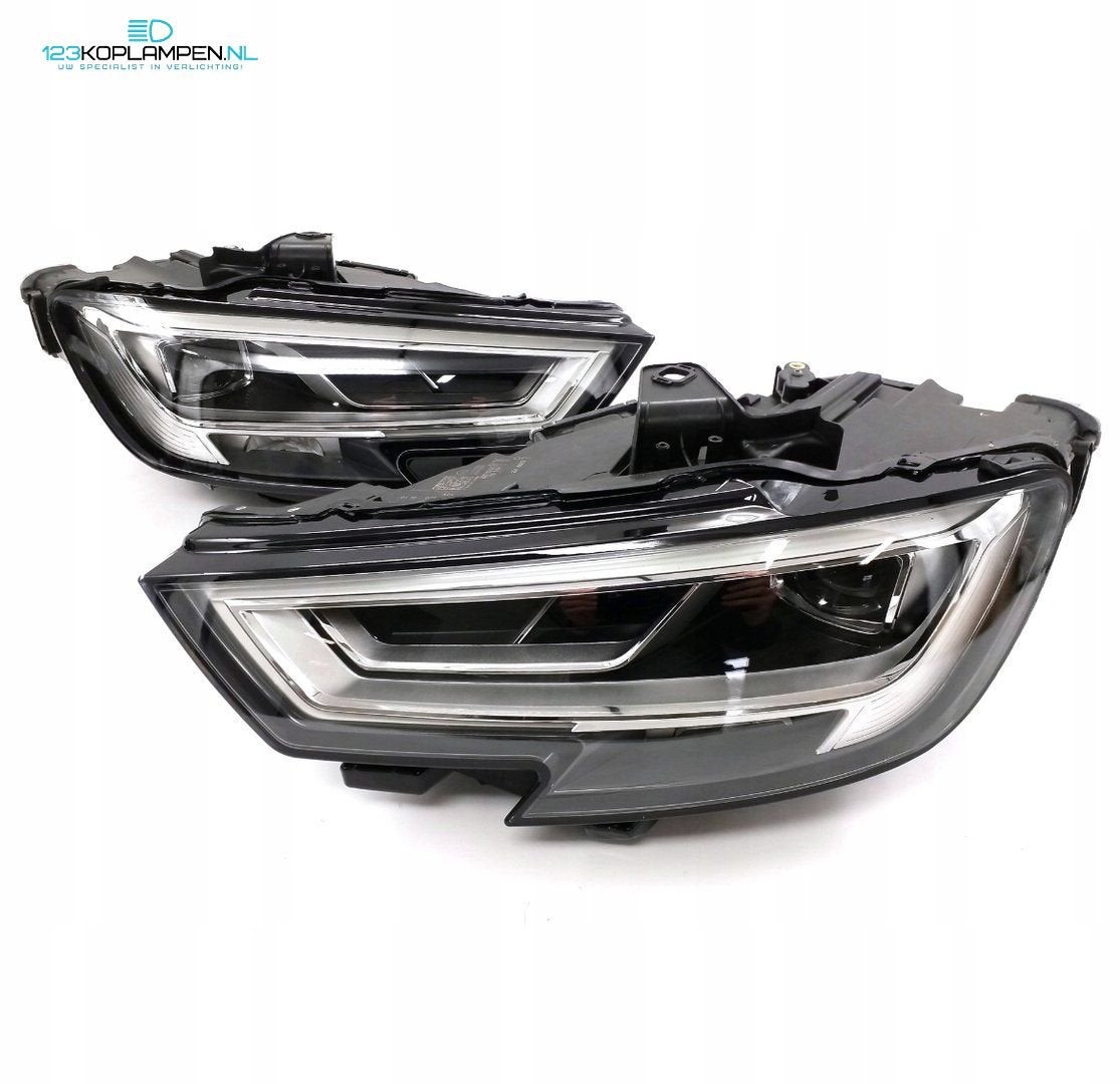 Audi A3 8V Facelift Phares Full LED Set 8V0941033C / 8V09410, -, -, Audi, Utilisé