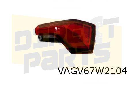Skoda Kamiq (9/19-1/24) Achterlicht Rechts buiten LED Origin, Neuf, -, -, Skoda