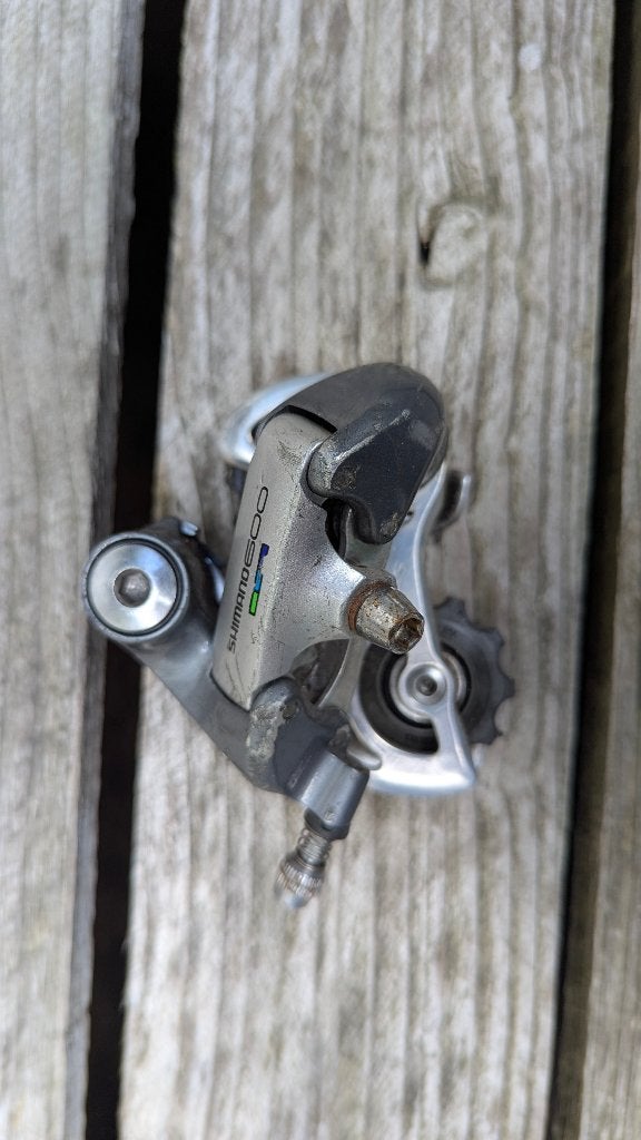 Dérailleur Shimano 600, Vélos & Vélomoteurs, Vélos Pièces, Utilisé, Shimano, Racefiets, Enlèvement