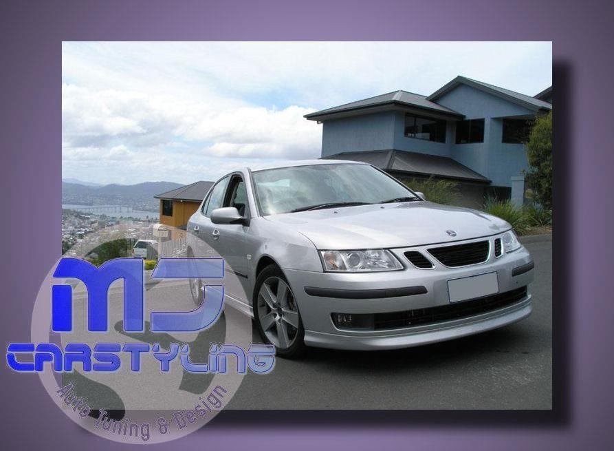 Saab 9-3 Aero - Voorbumper spoiler, Ophalen of Verzenden