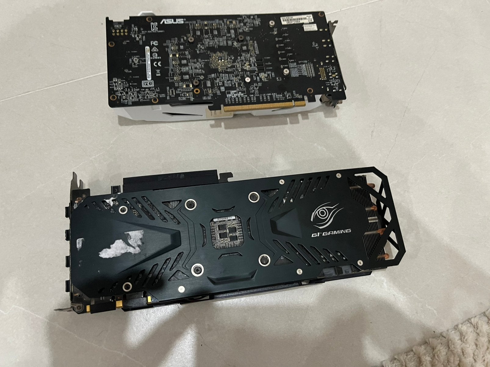 2 grafische kaarten van Msi en Asus, Computers en Software, Ophalen, Zo goed als nieuw