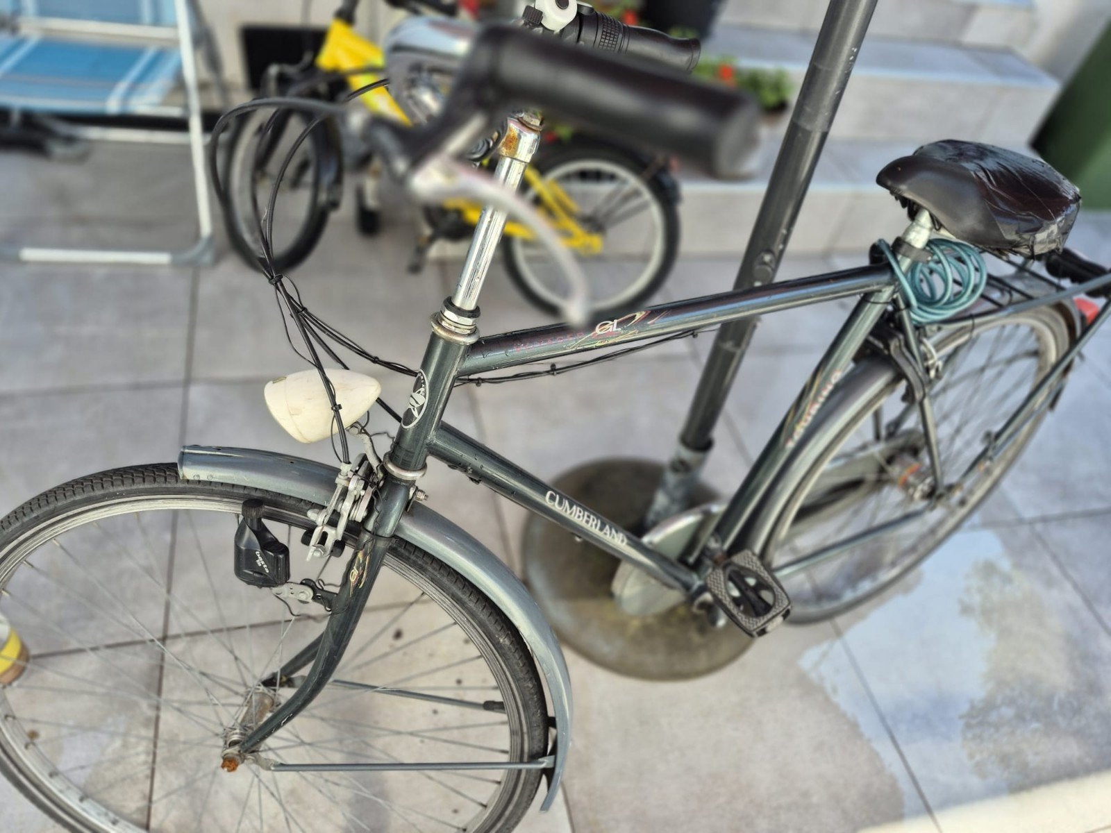 Heren fiets merk cumberland .kan nog mee., Fietsen en Brommers, Fietsen | Heren | Herenfietsen, Ophalen