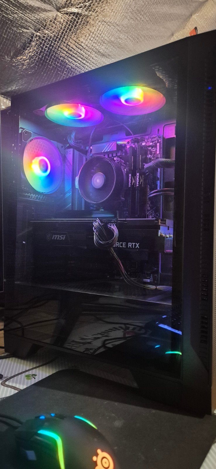 Gaming PC Ryzen 5 8400f RTX 3070ti, Ophalen, AMD Ryzen 5, Gaming, SSD