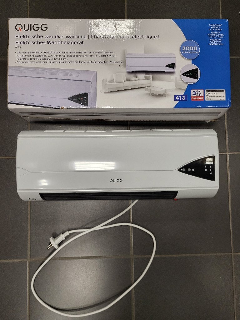 Elektrische Wandverwarming, Doe-het-zelf en Bouw, Ophalen, Zo goed als nieuw, 800 watt of meer, Overige typen