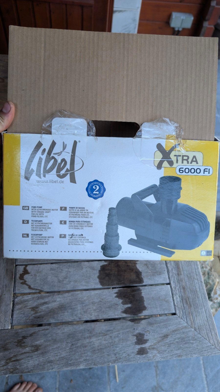 Nouvelle pompe de bassin/pompe à eau Libel XTRA 6000 FI — 65, Jardin & Terrasse, Enlèvement, Neuf, Électrique, Pompe à eaux claires