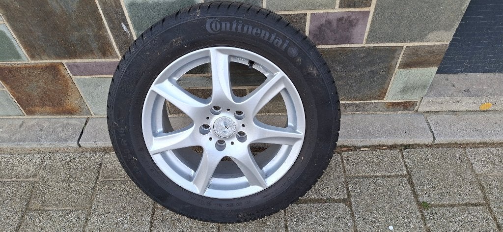 winterbanden Volvo S60, Ophalen, Gebruikt, 16 inch, Banden en Velgen