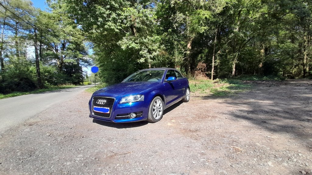 Schitterende Audi A3 Cabriolet met volledige opties te koop, Auto's, Audi, Voorwielaandrijving, 4 cilinders, Cabriolet, Blauw