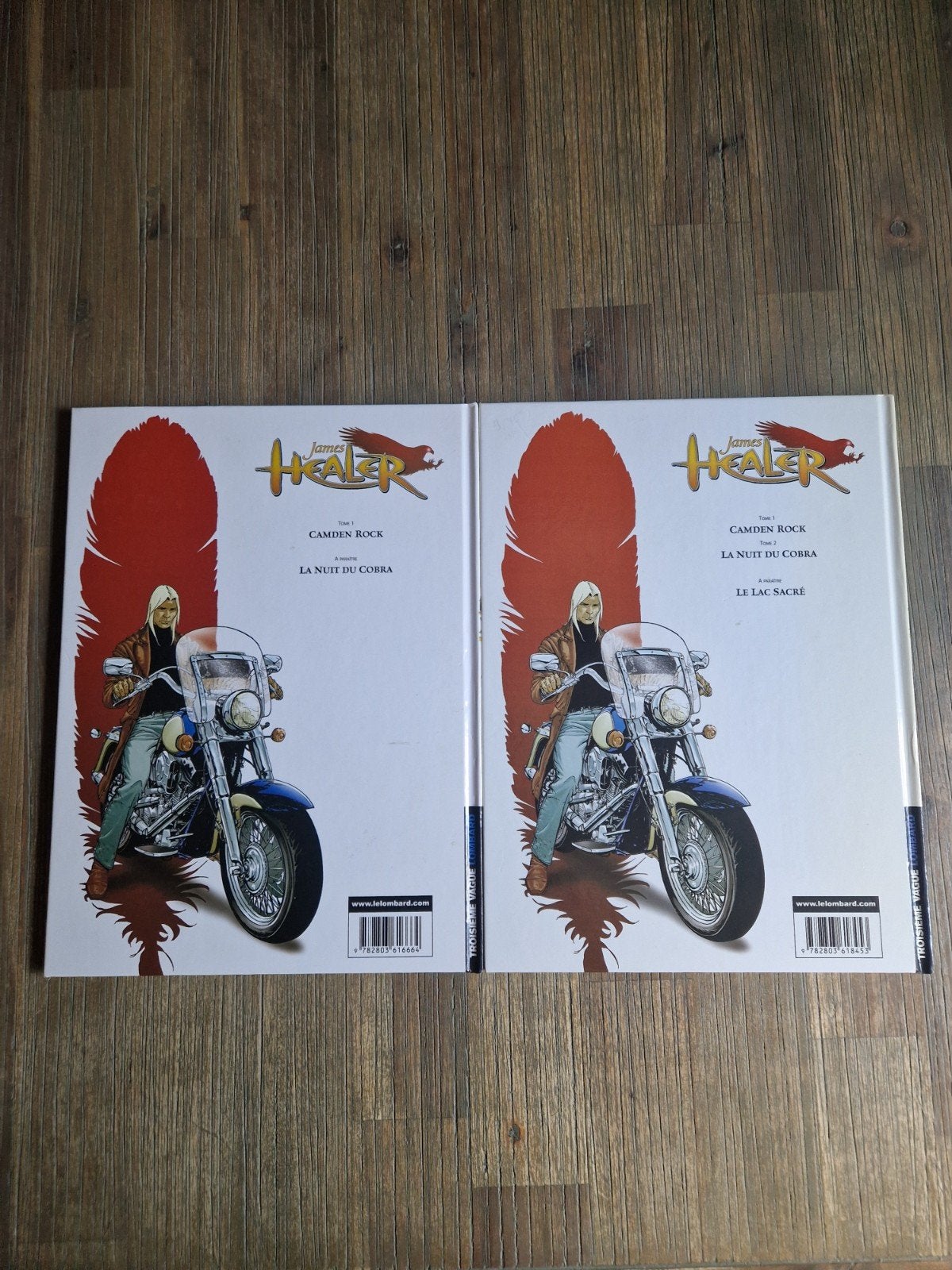 Lot de 2 bd james healer 1 et 2,EO, Enlèvement ou Envoi
