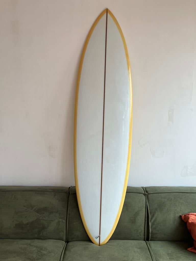 Mid length sauvage, 7.0 x 21 1/2 x 2 5/8, Watersport en Boten, Golfsurfen, Ophalen, Gebruikt, Funboard