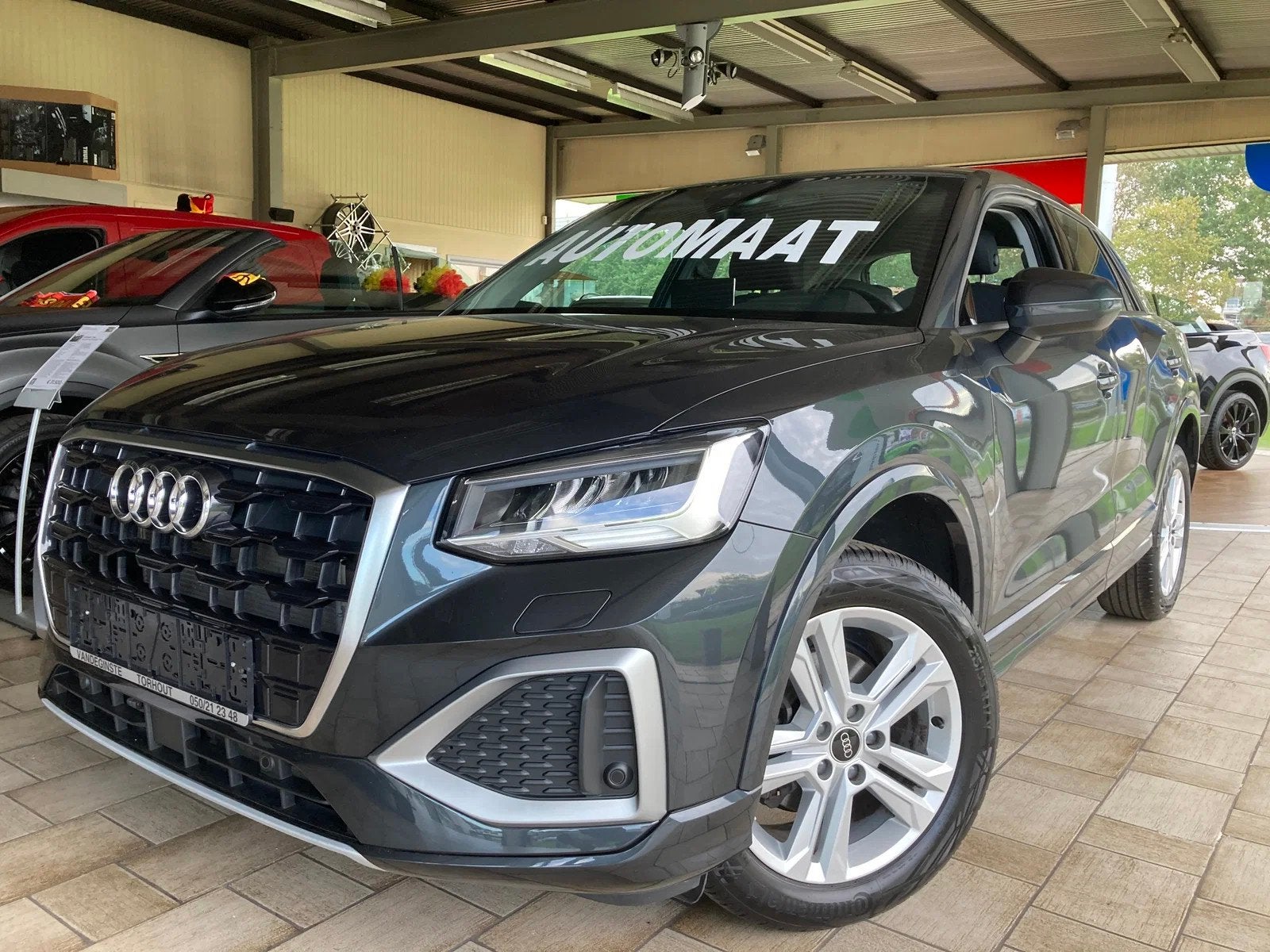 Audi Q2 Advanced 1.5TSI 150pk -AUTOMAAT -Airco -Apple Carpla, Auto's, Automaat, Stof, 4 cilinders, Bedrijf