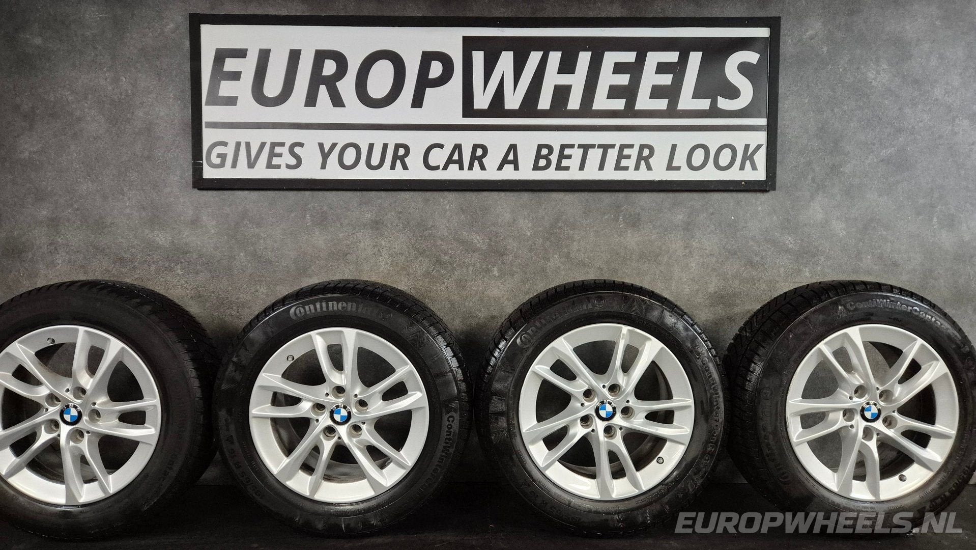 16 inch BMW F45 F46 Active/Gran Tourer velgen winterbanden, Gebruikt, -, Banden en Velgen, 195 mm