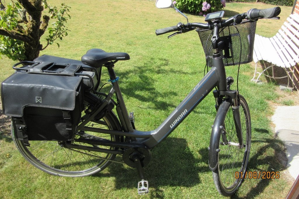 Winora met Tranx motor, Fietsen en Brommers, Ophalen, Zo goed als nieuw, 50 km per accu of meer, Overige merken