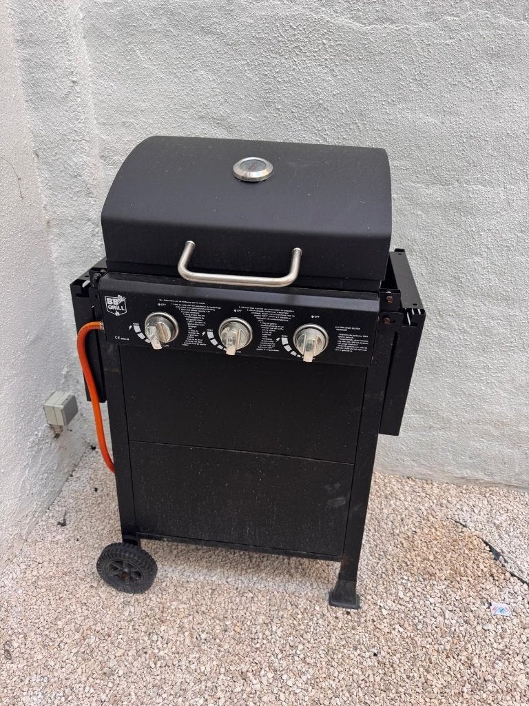 Gasbarbecue BBQ Grill – 3 branders – thermometer, Ophalen, Gebruikt