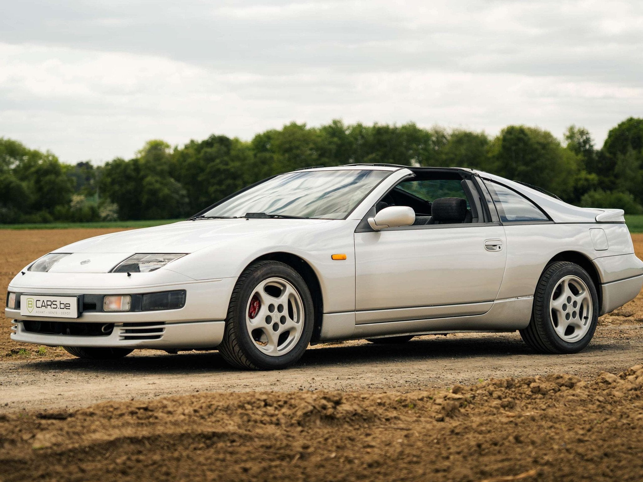 Nissan 300 ZX Z32 Twin Turbo Auto (bj 1991, automaat), Auto's, Oldtimers, Automaat, 4 zetels, Achterwielaandrijving, Zwart