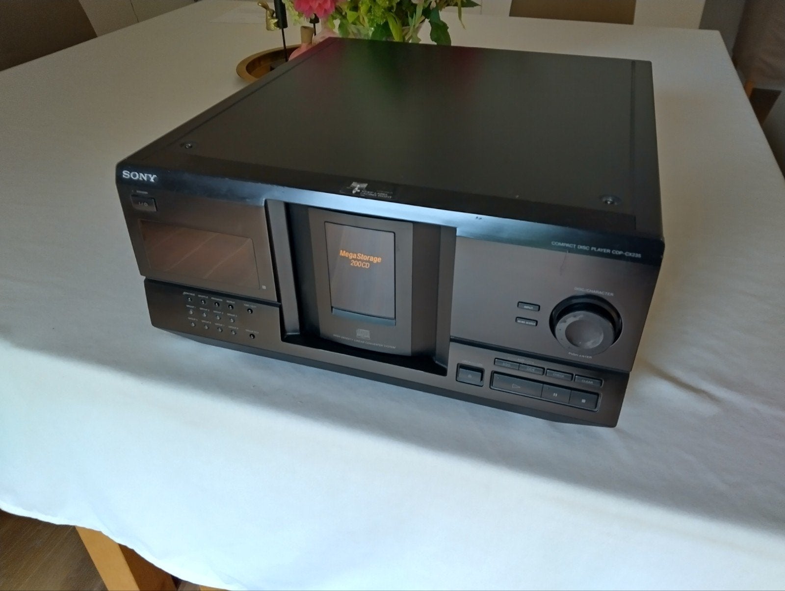 Sony CDP-CX235 cd jukebox, Ophalen, Sony