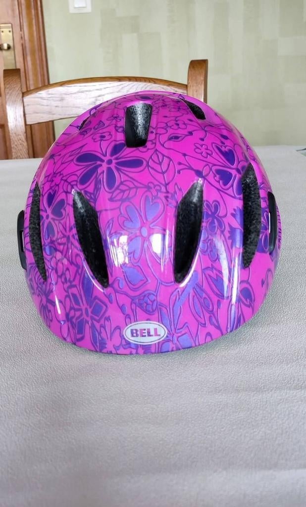 Fietshelm merk Bell maat 47, zo goed als nieuw., Ophalen, Zo goed als nieuw