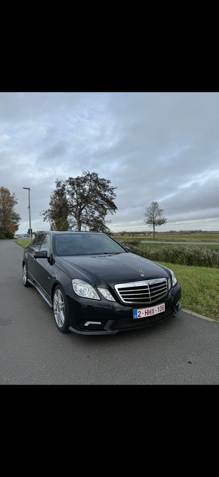 Mercedes Benz E350d, Auto's, Automaat, Euro 5, Achterwielaandrijving, Zwart