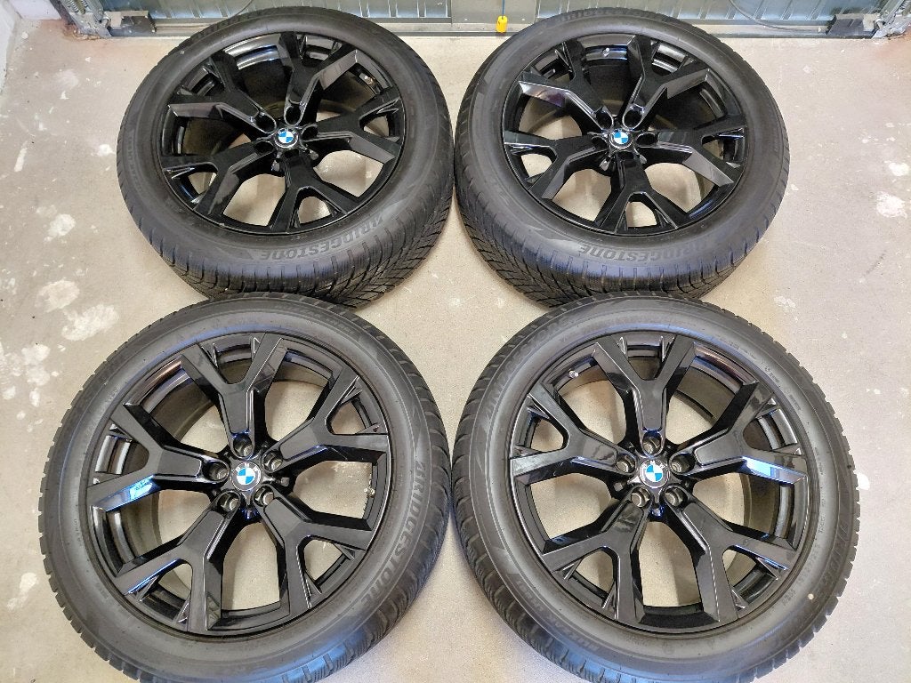 Originele 21 inch velgen met winterbanden BMW X7 G07, Auto-onderdelen, Banden en Velgen, Ophalen, Gebruikt, 285 mm, Banden en Velgen
