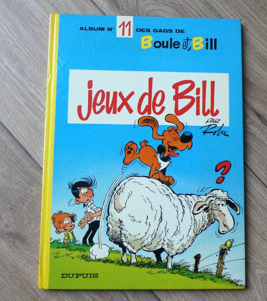 BD Boule et Bill - Jeux de Bill n11 1976, Enlèvement ou Envoi, Comme neuf