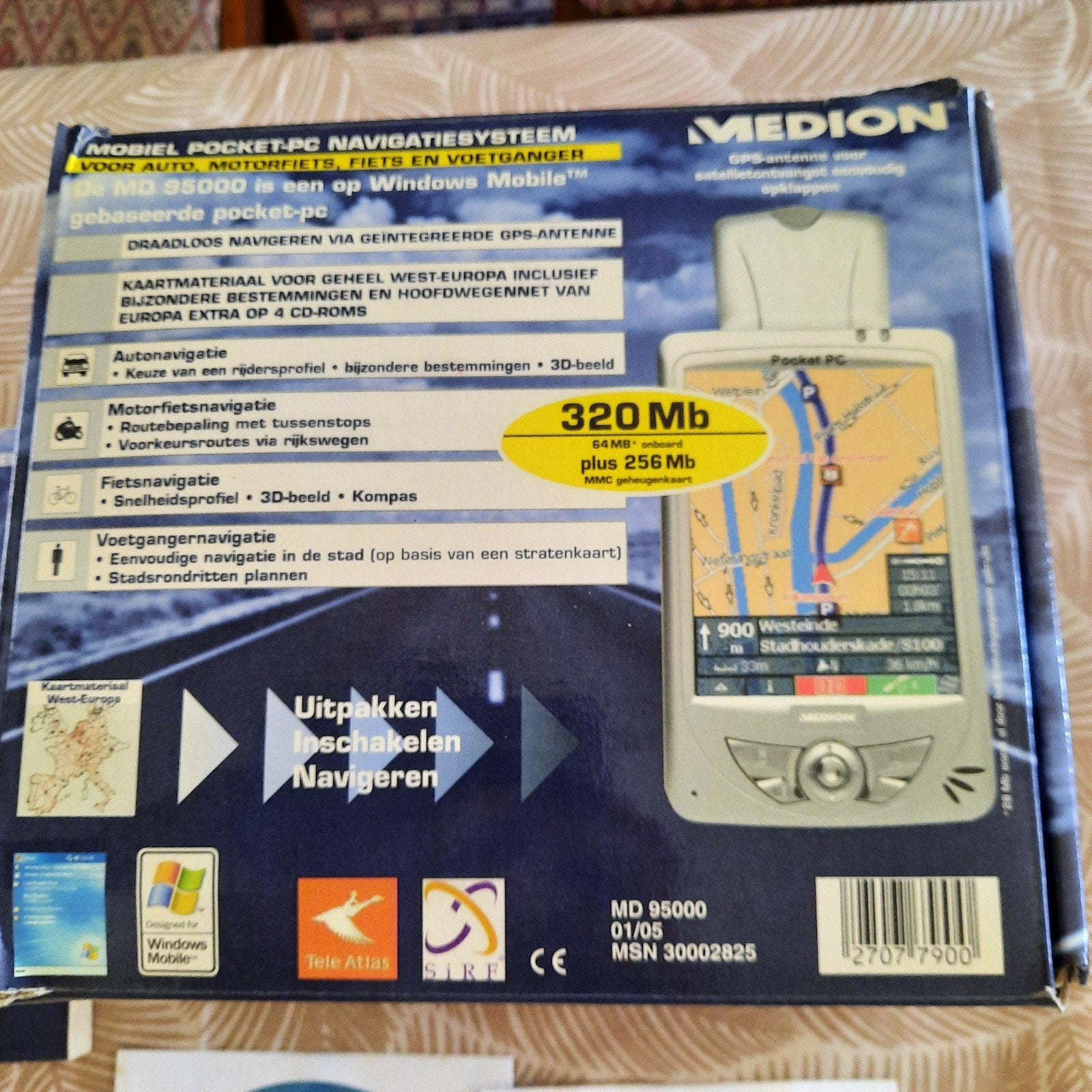 medion MD95000, Ophalen