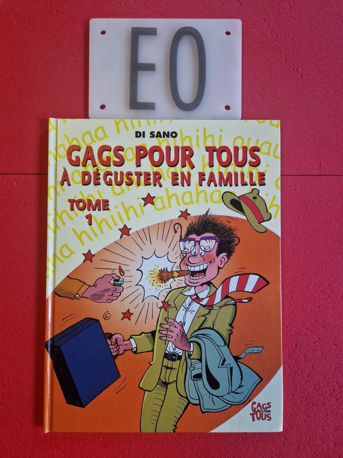 bd gags pour tous 1,EO, avec dédicace di sano, Livres, BD, Enlèvement ou Envoi