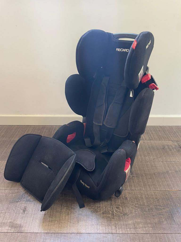 Autostoel recaro, Gebruikt, Zijbescherming, 9 t/m 36 kg, Ophalen