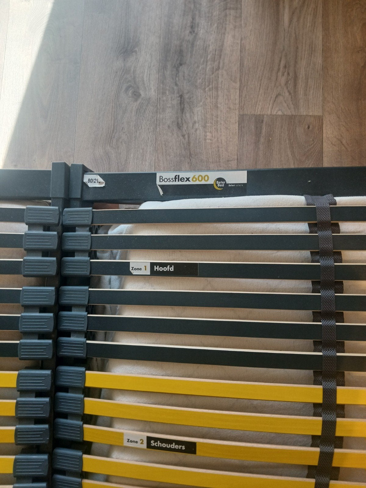 Dubbele lattenbodem 210 cm!, Ophalen, 210 cm, 160 cm, Bedbodem
