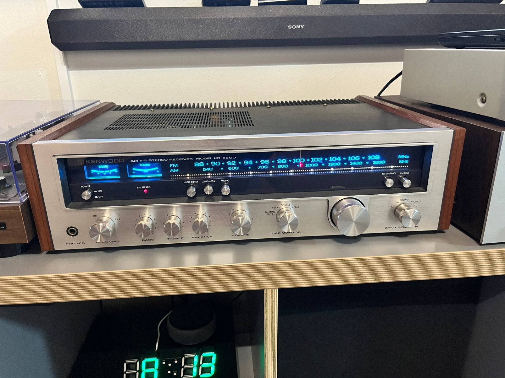 Amplificateur Kenwood KR-5600, Enlèvement, Comme neuf