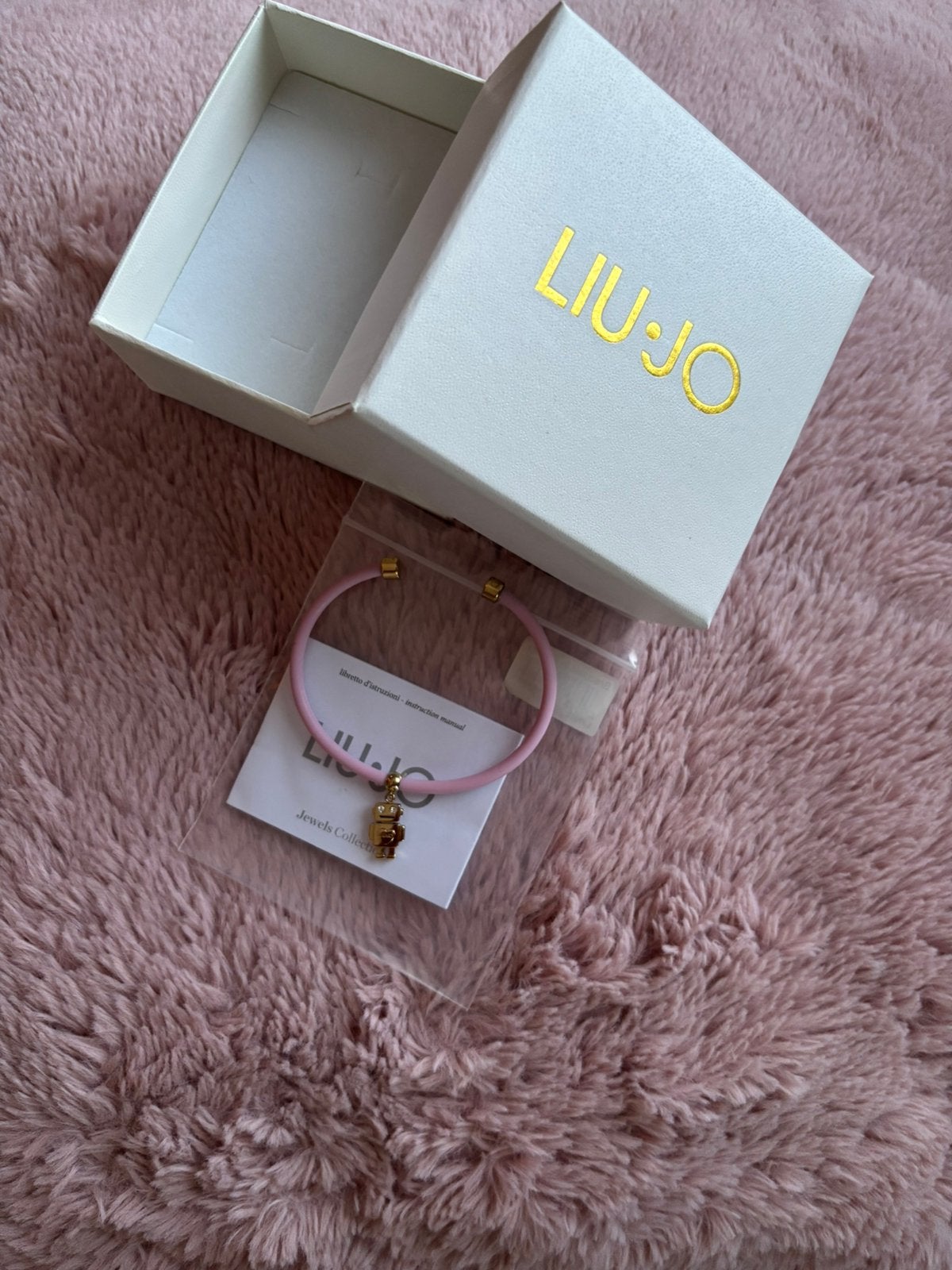 Liu jo juwelen, Handtassen en Accessoires, Ringen, Ophalen of Verzenden, Zo goed als nieuw, Goud