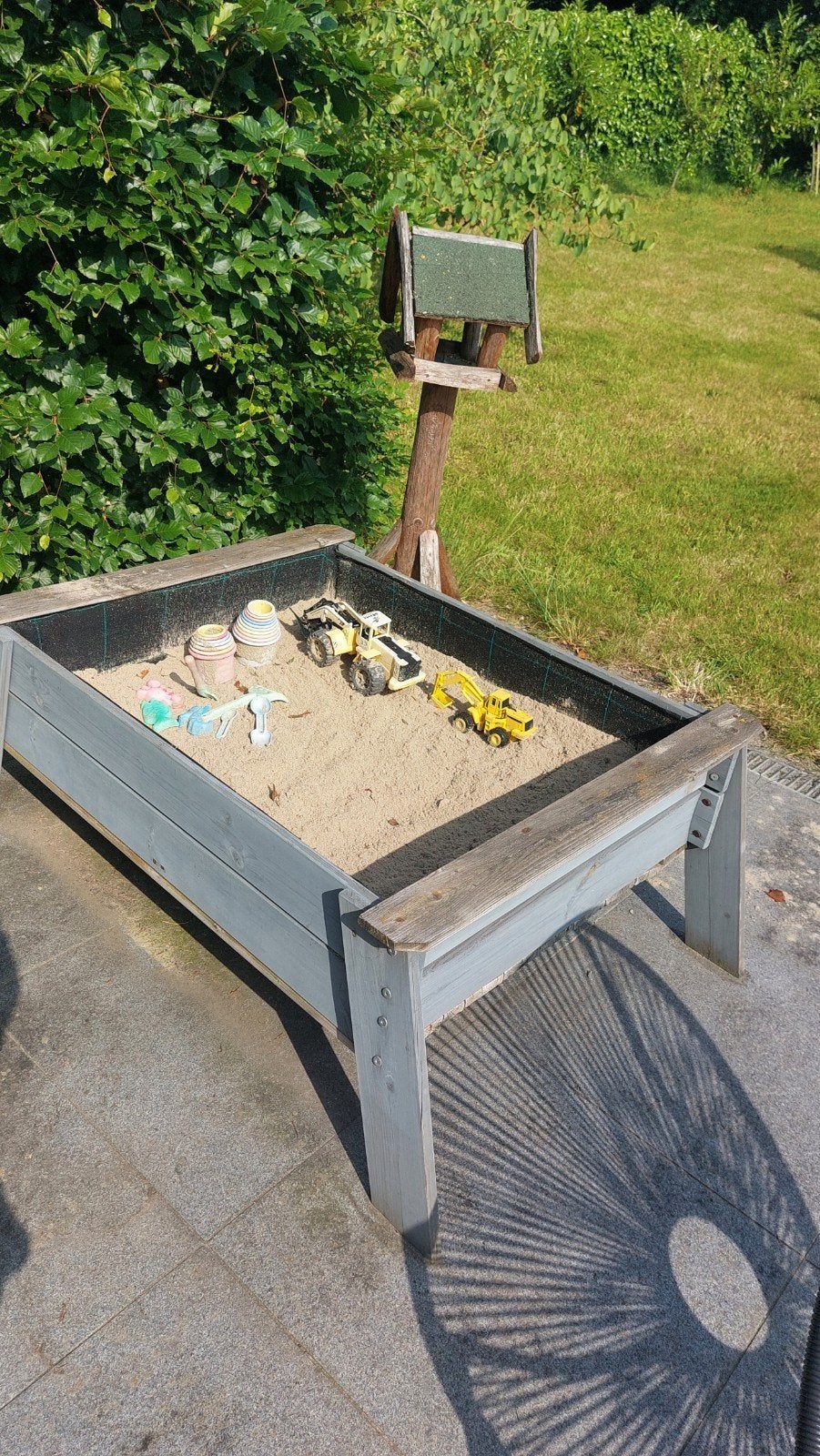 Zandbak op poten merk exit. Ook geschikt als kweektafel., Enlèvement